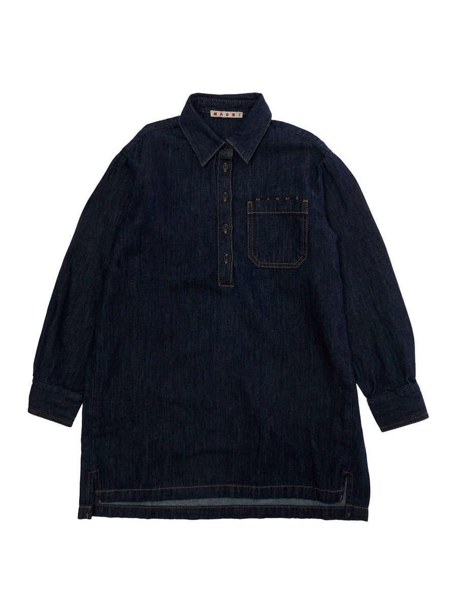 Dress Blue Cotton