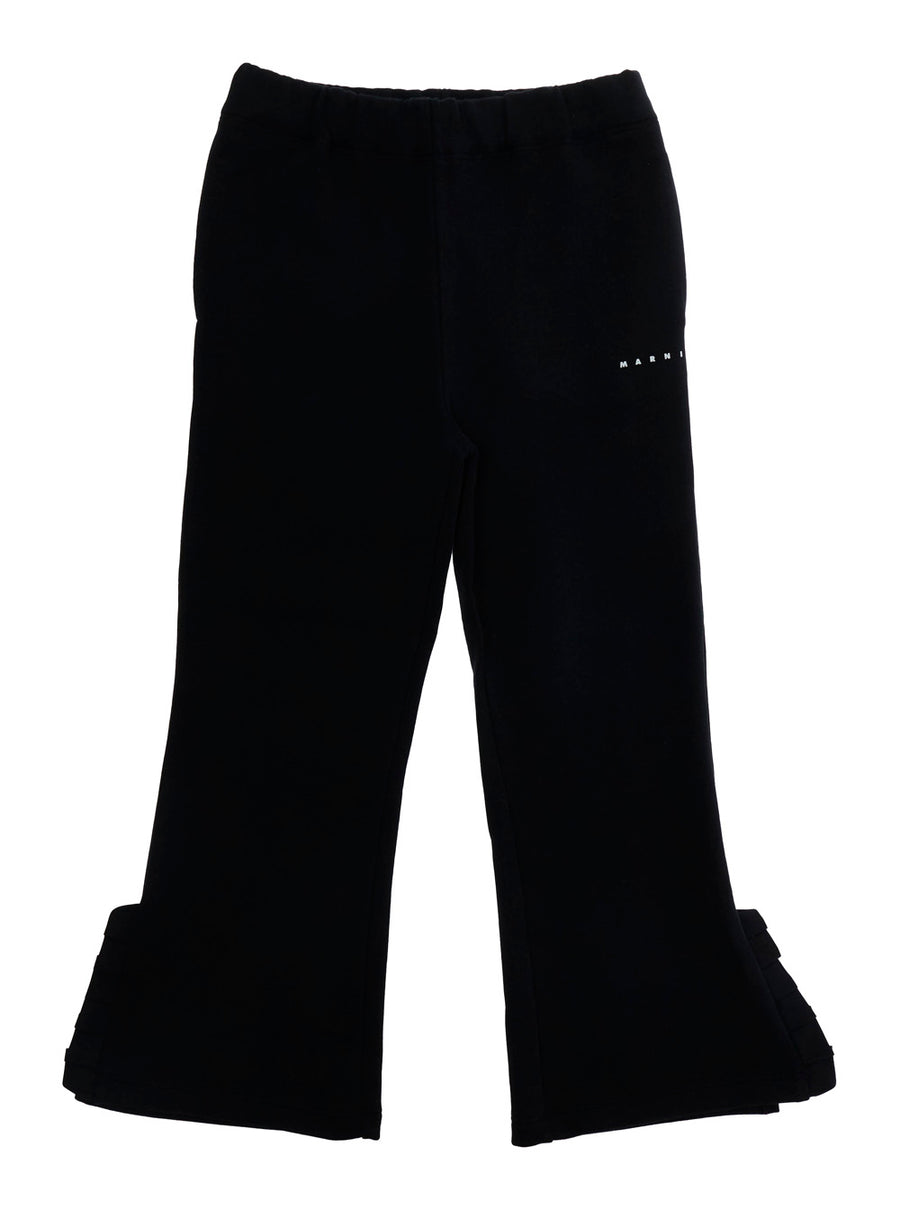 Girls Cotton Pants Black Trousers