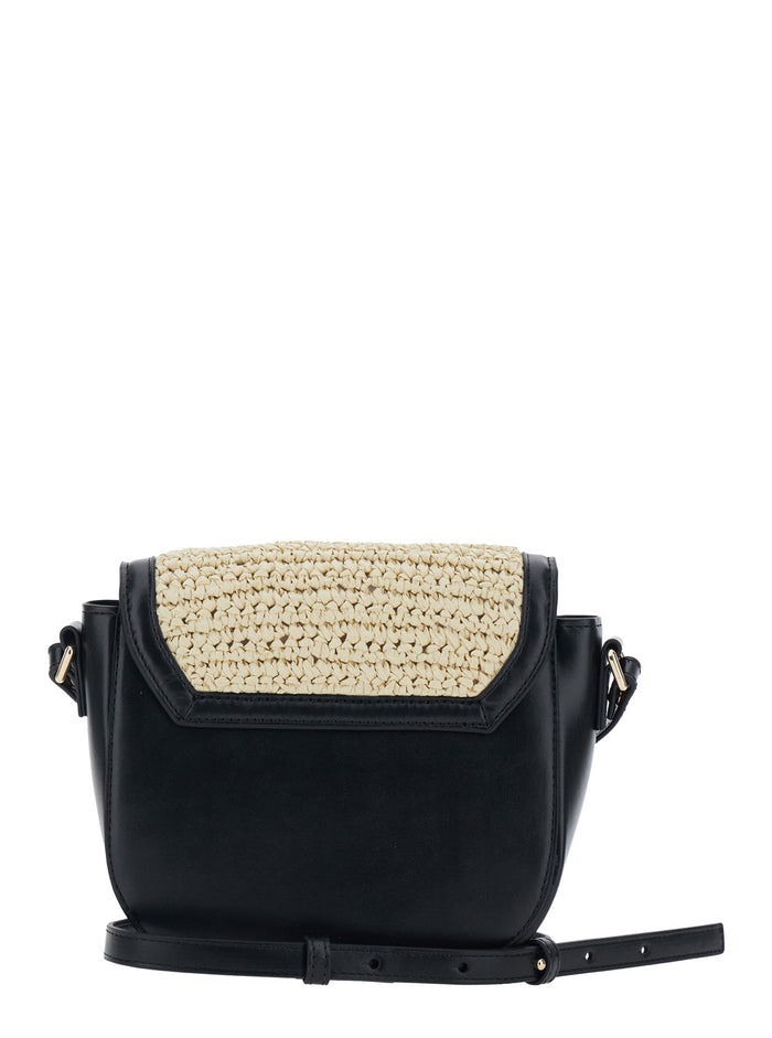 Crossbody Bag Marni Kids With Adjustable And Removable Leather Beige Fabric Strap For Girls Polyester