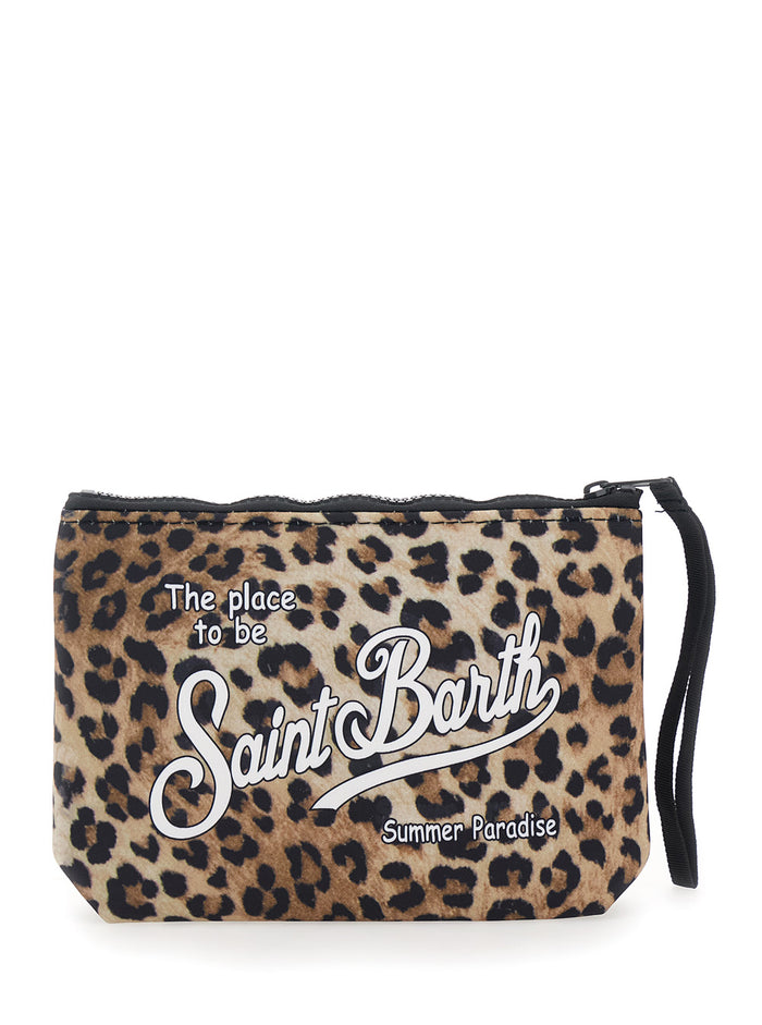 ALINE Rubber Bag Brown Clutches And Pochettes