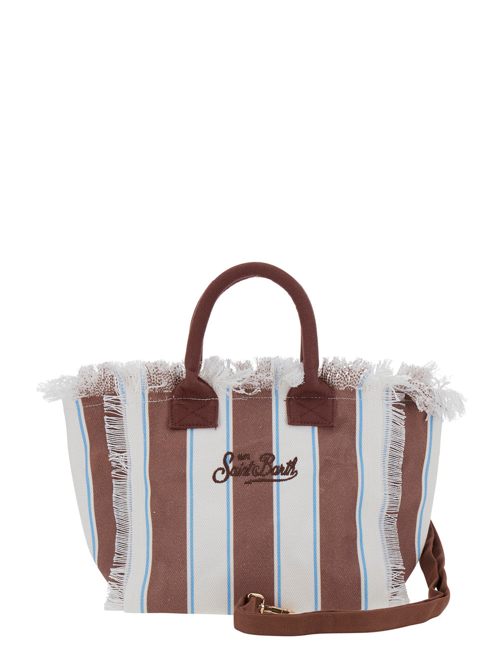 Handbag Colette Brown Cotton For Women Hand Bags