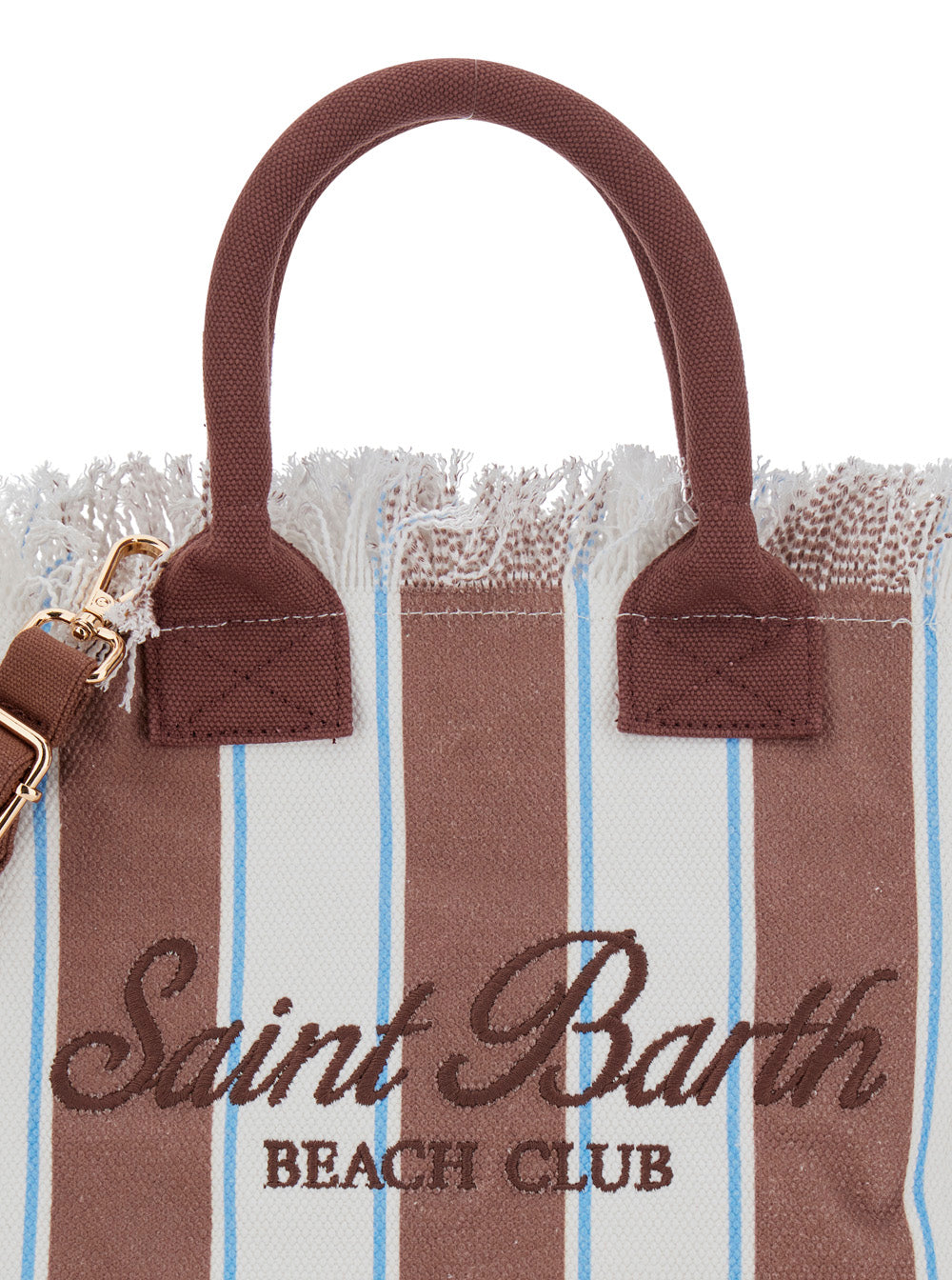 Handbag Colette Brown Cotton For Women Hand Bags