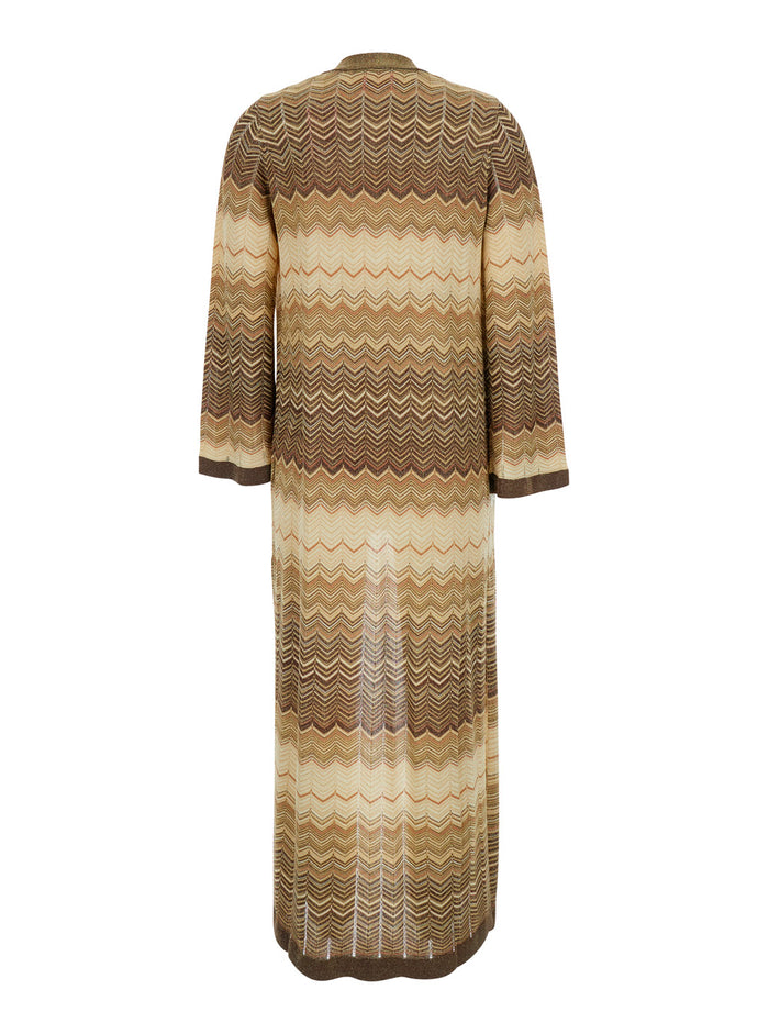 Amalia Dress With Sea Motif Multicolored Cotton For Women Jersey