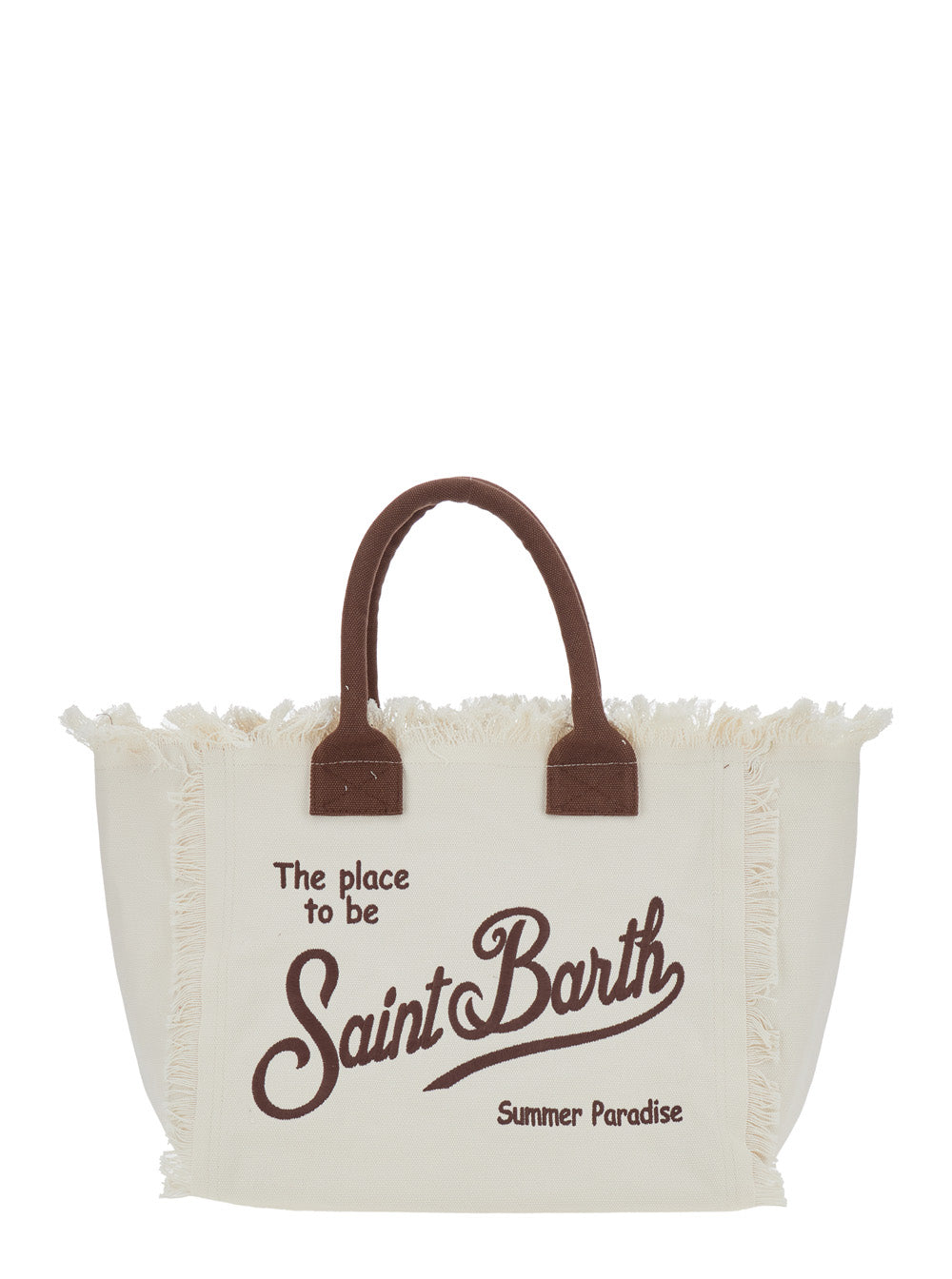 Handbag Vanity With Beige Cotton Details For Women Hand Bags