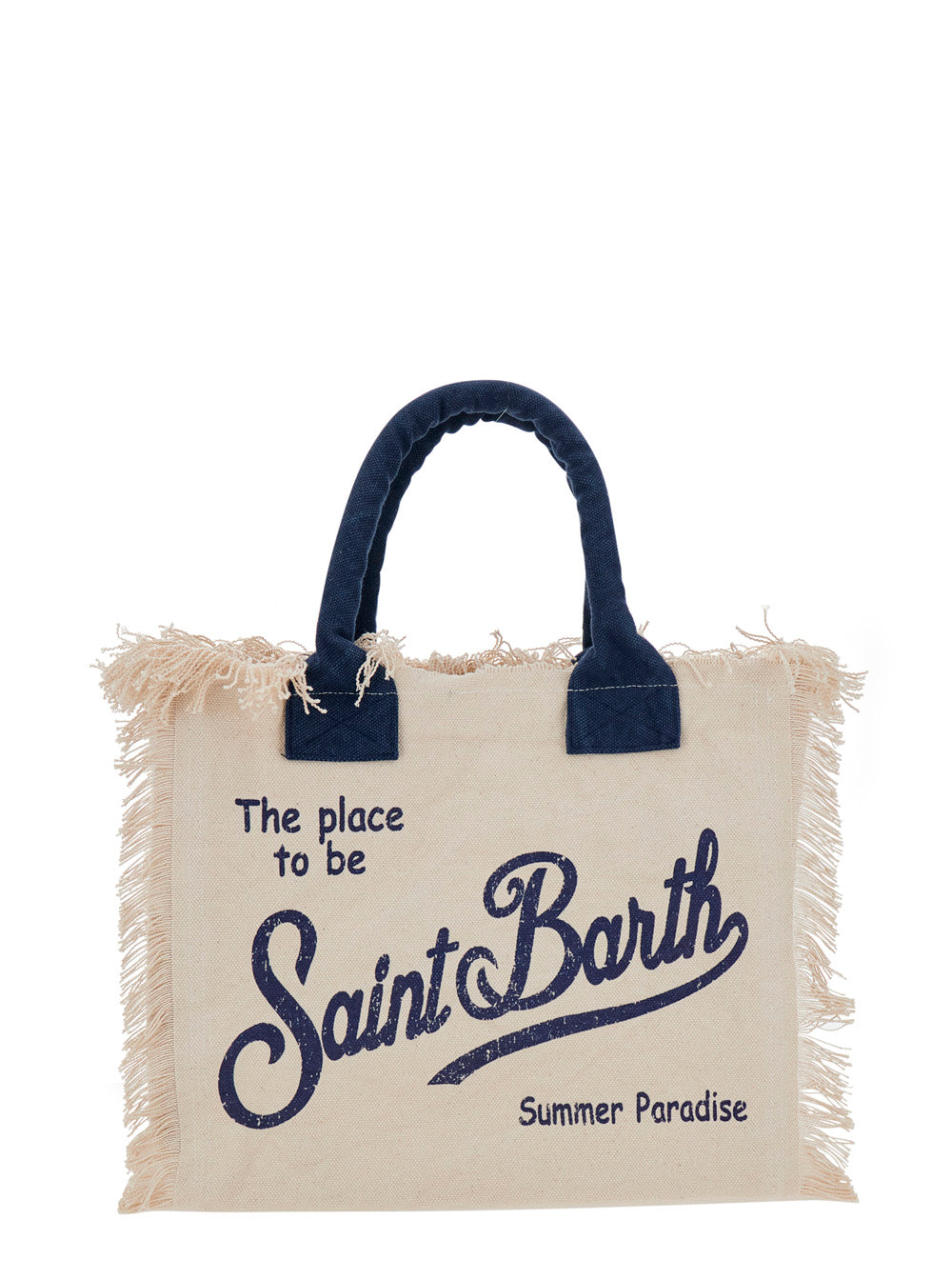 Handbag VANITY with beige cotton details for Women Hand Bags