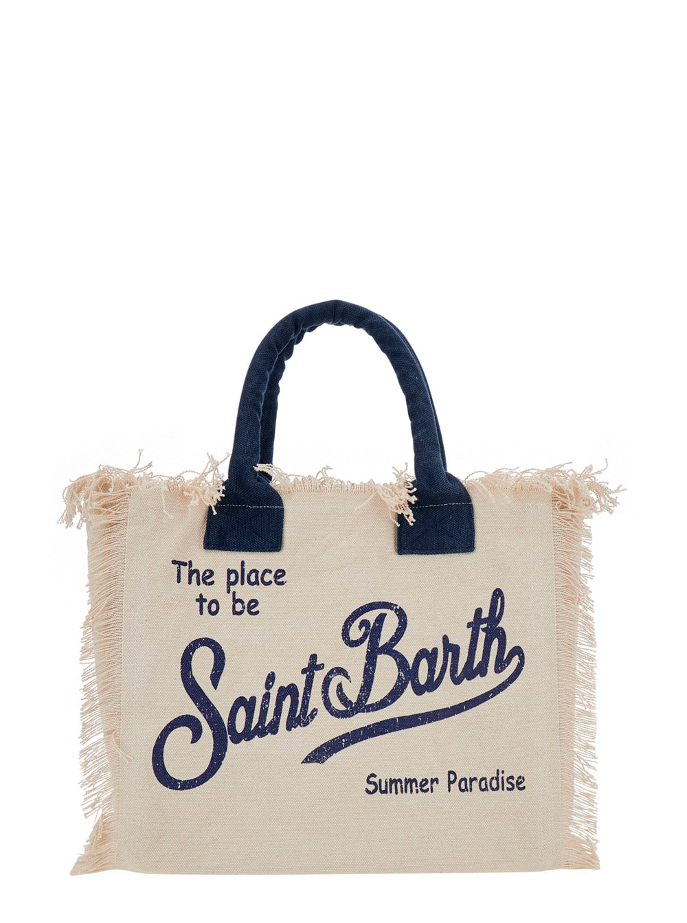 Handbag VANITY with beige cotton details for Women Hand Bags