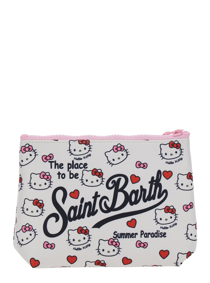 Aline Multicolor Bag With Floral Details Fabric Clutches And Pochettes