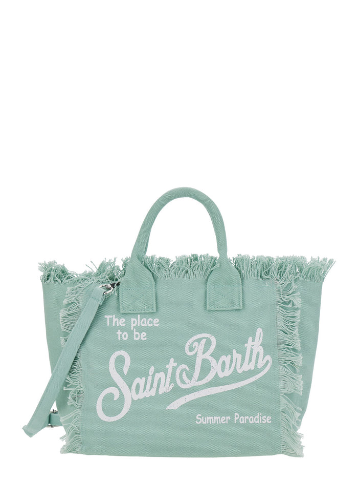 Handbag Colette With Handles And Leather Logo Detail Green Women Hand Bags