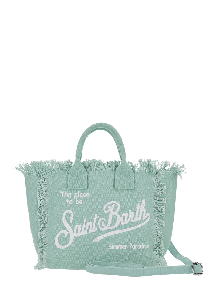 Handbag Colette With Handles And Leather Logo Detail Green Women Hand Bags