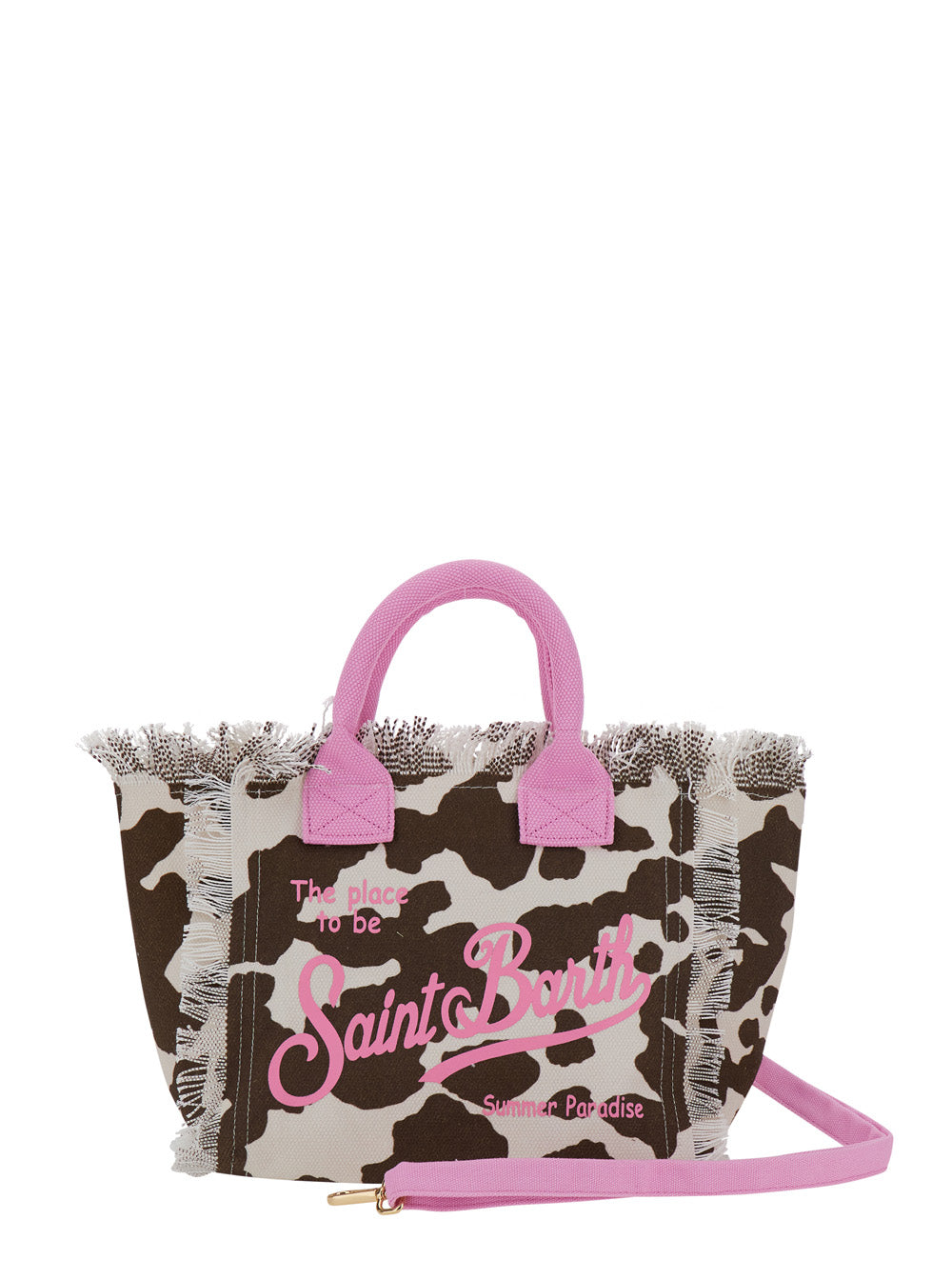 Handbag COLETTE with Colorful Motif Multicolor Hand Bags