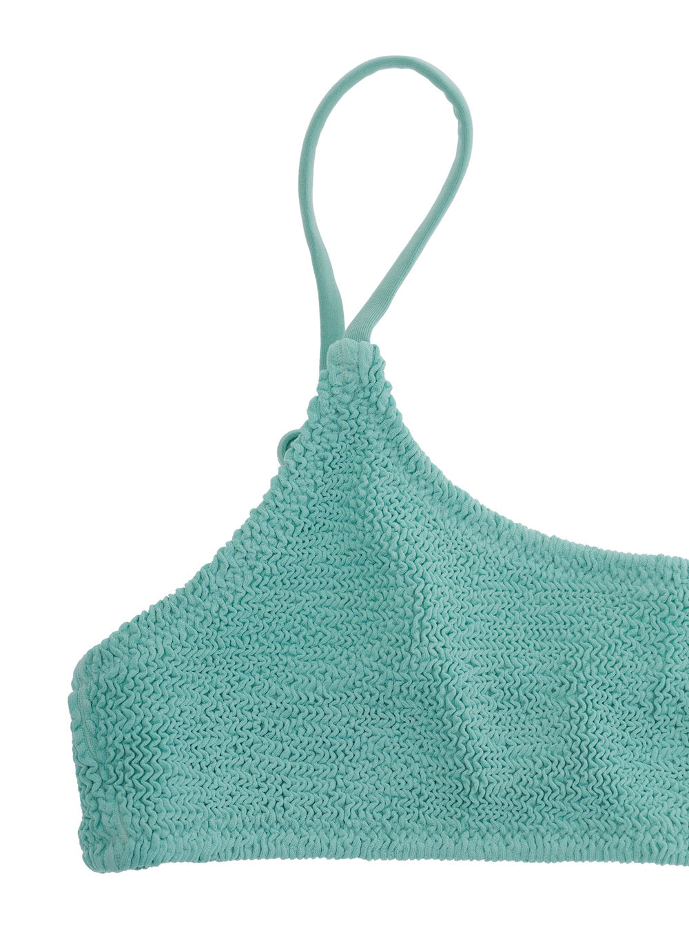 JAIDEN W - CRINKLE Green Bikini with Ruffled Details In Fabric Women Beachwear