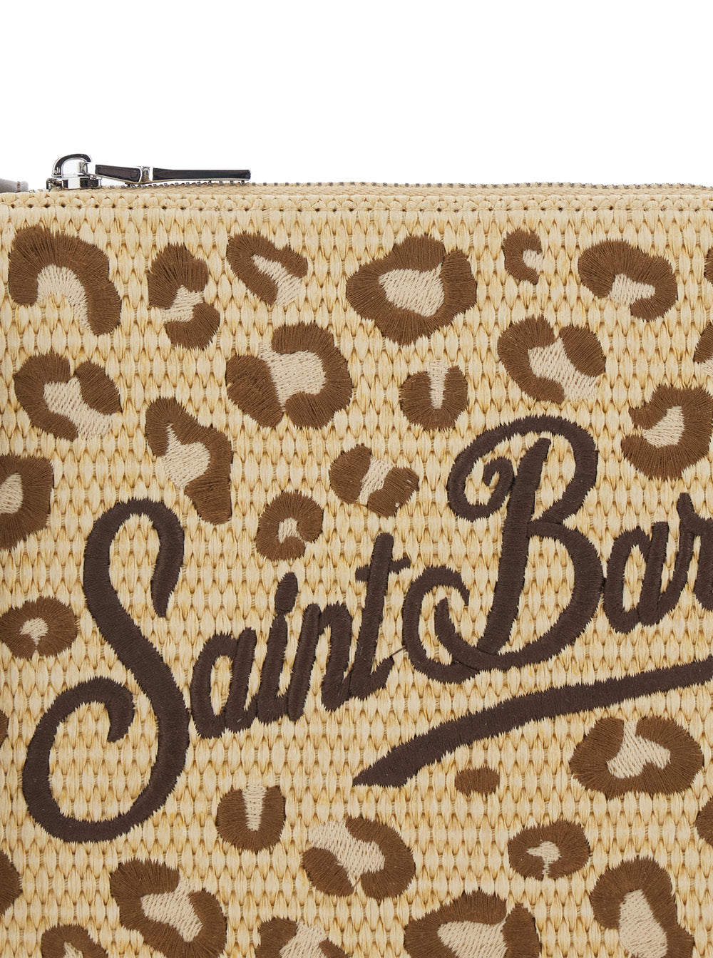 Beige Parisienne Straw Raffia Shoulder Bag For Women Clutches And Pochettes