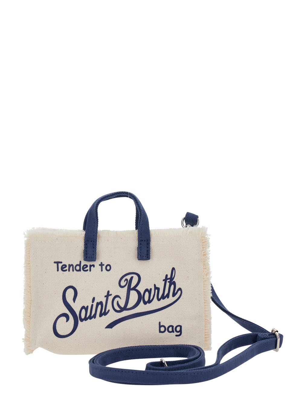 PHONE BAG 1160 with Zip Closure in White Leather Mini