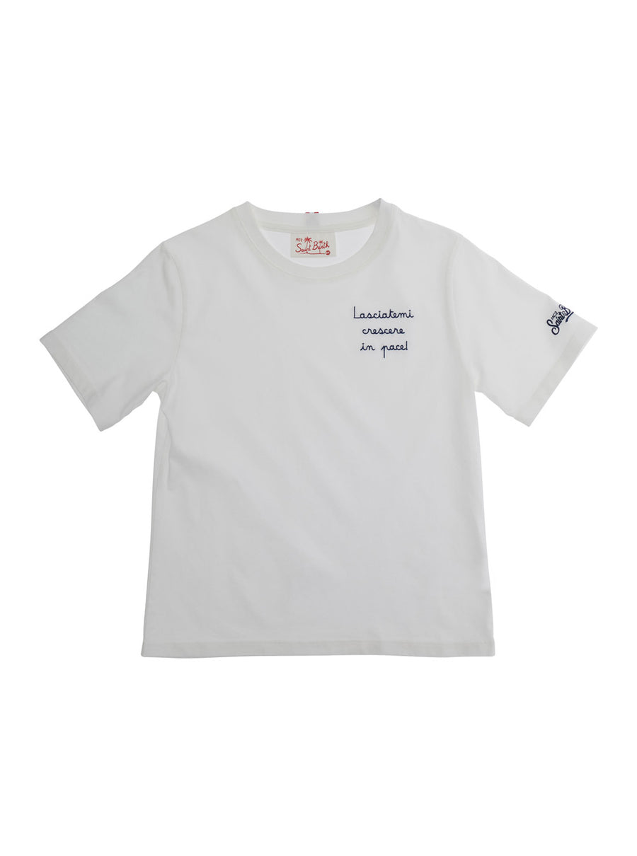 T-Shirt Portofino Jr White Cotton T-shirts