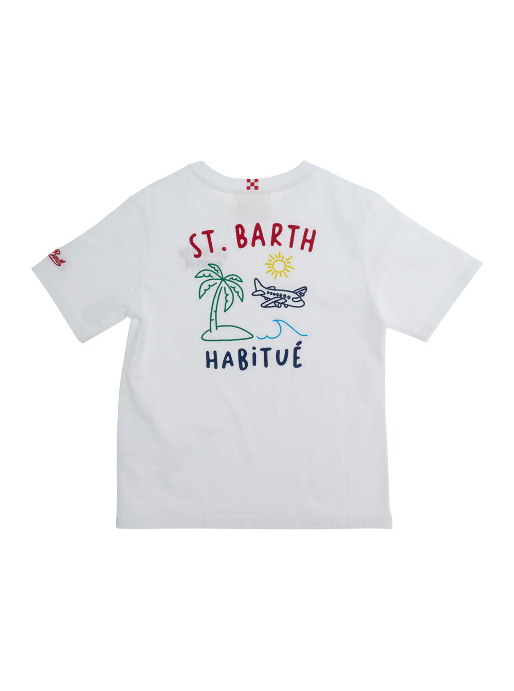 White T-Shirt Portland Jr With Summer Print Cotton For Kids Tshirts And Polo Shirts
