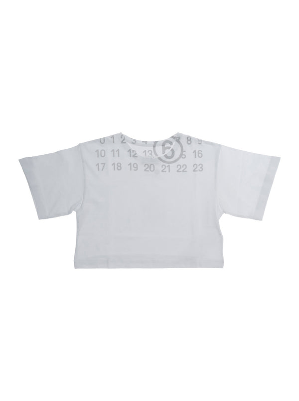 Crew Neck T-Shirt White Cotton T-shirts