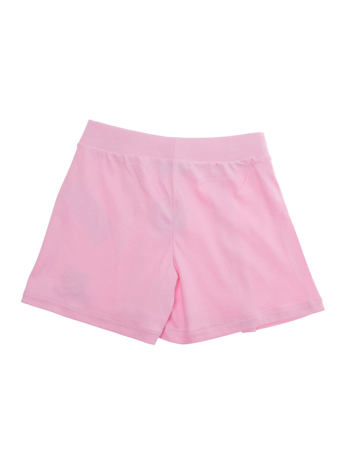 Pink Shorts HDQ01ZLAA4351473 with Front Pockets for Women Cotton And Bermuda