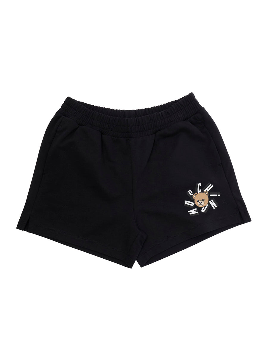 Shorts Black Cotton