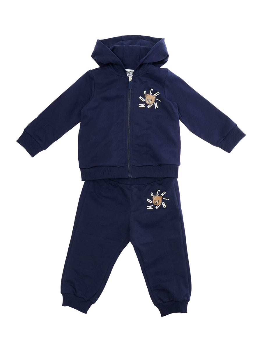 Tracksuit Blue Baby Cotton Sets