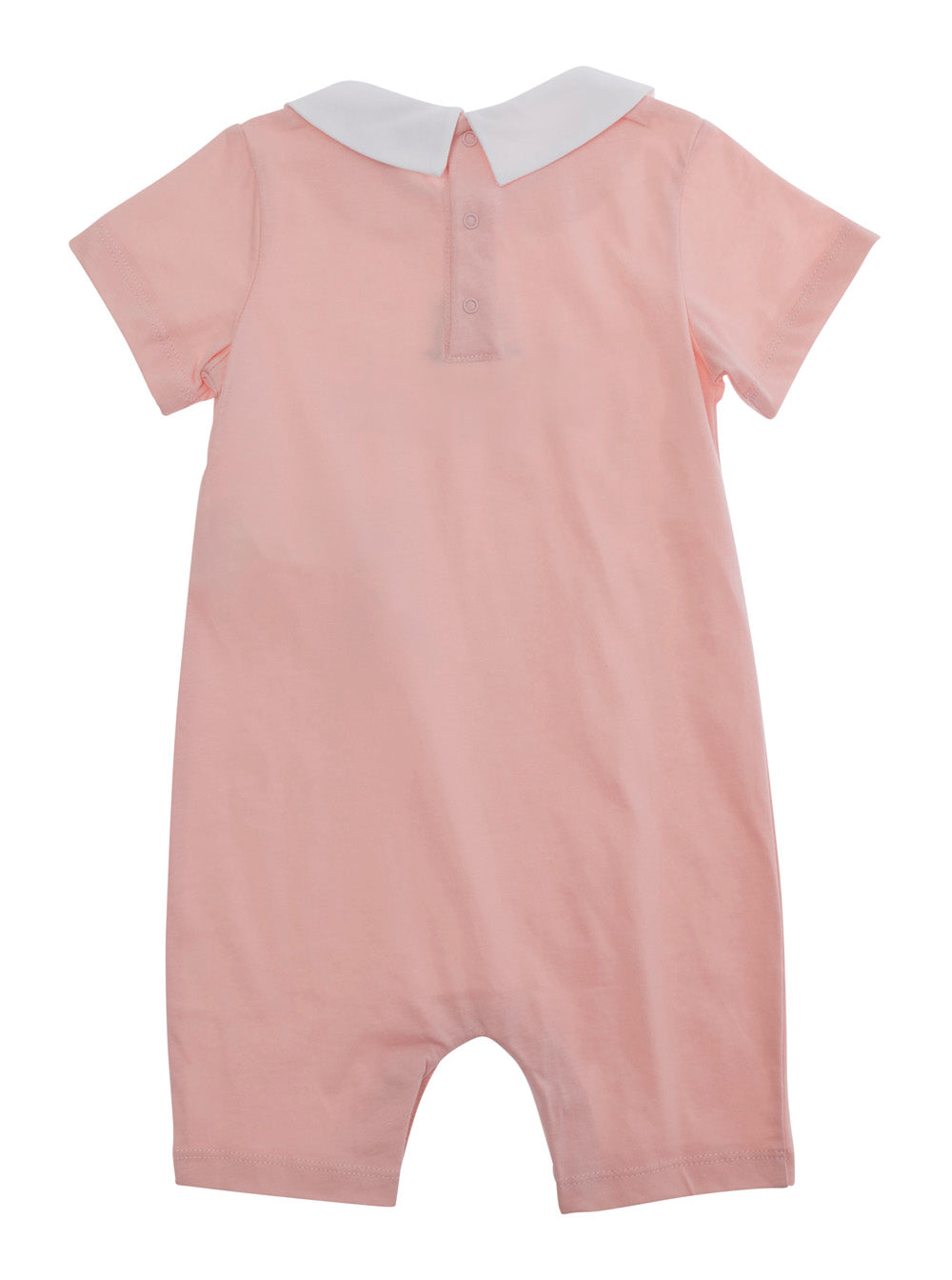 PINK ROMPER WITH GIFT BOX Complete front closure and short sleeves in Cotton Baby Suits