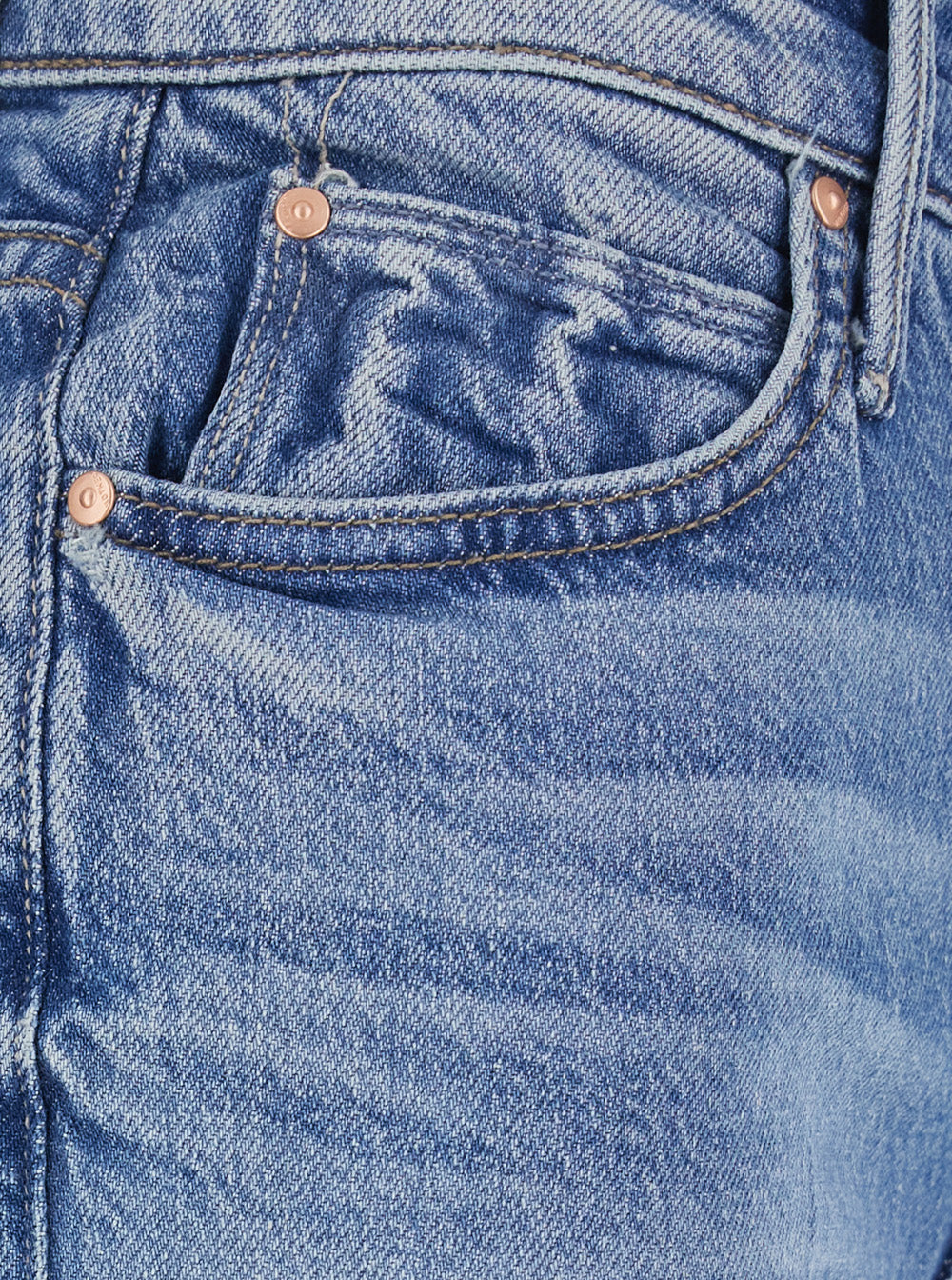 Jeans THE KICK IT ANKLE Light Blue with Bleached Effect in Cotton Denim for Men Lyocell Elastane