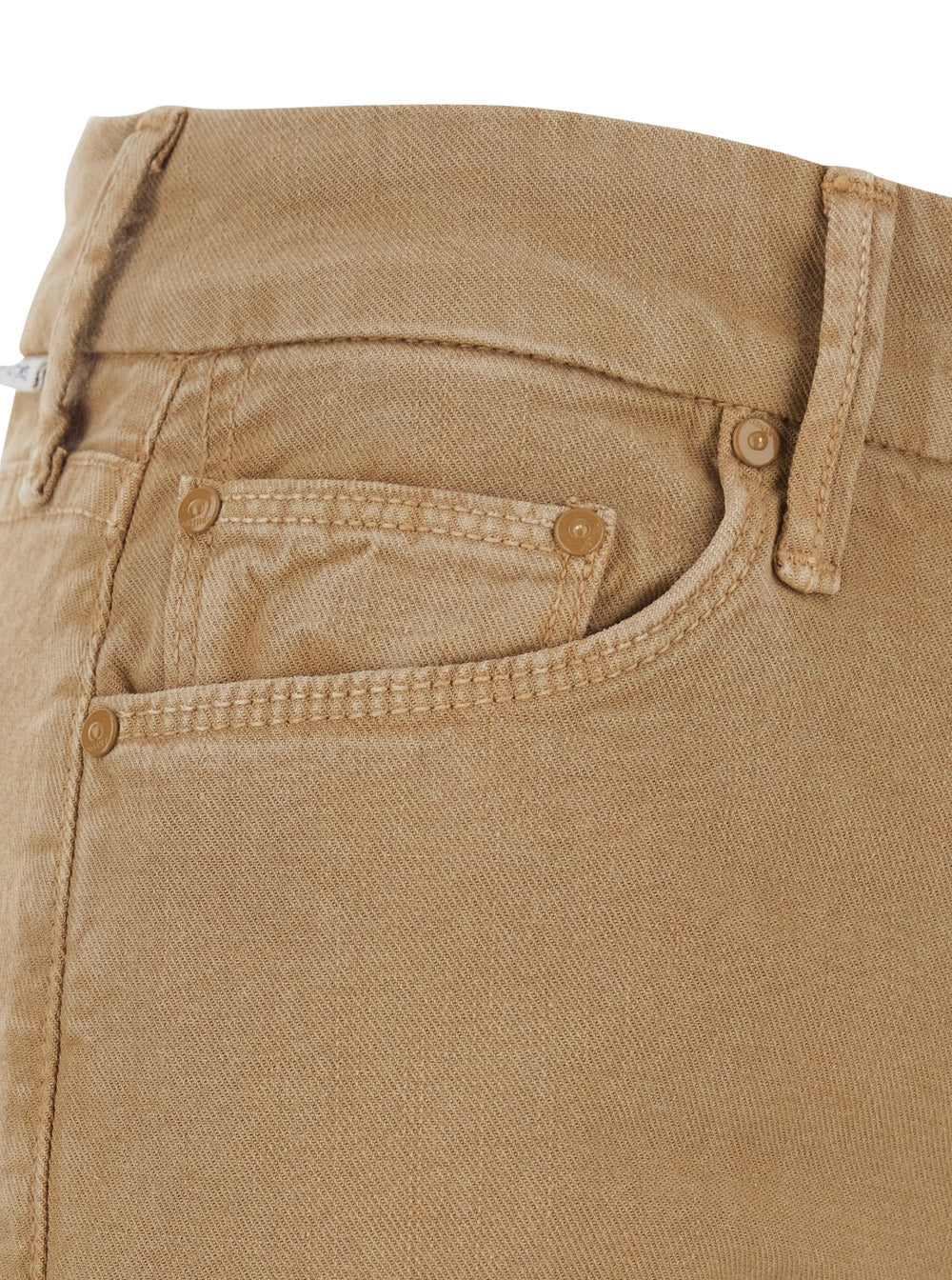 Jeans The Roller Fray Brown With Five Pockets And Frayed Hem In Cotton Women Lyocell Elastane