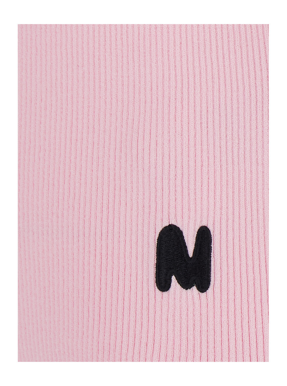 Pink Dress-Sweater With Long Sleeves And Round Neck Viscose For Women Polyester Tshirts Polo Shirts
