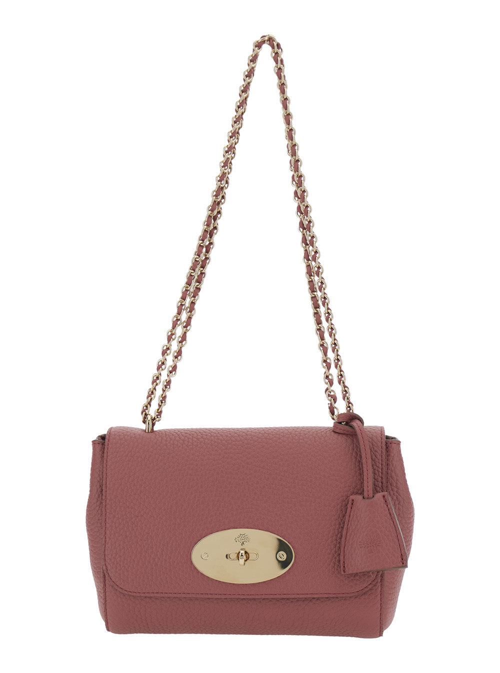 Lily Shoulder Bag with Pink Leather Details for Women Crossbody