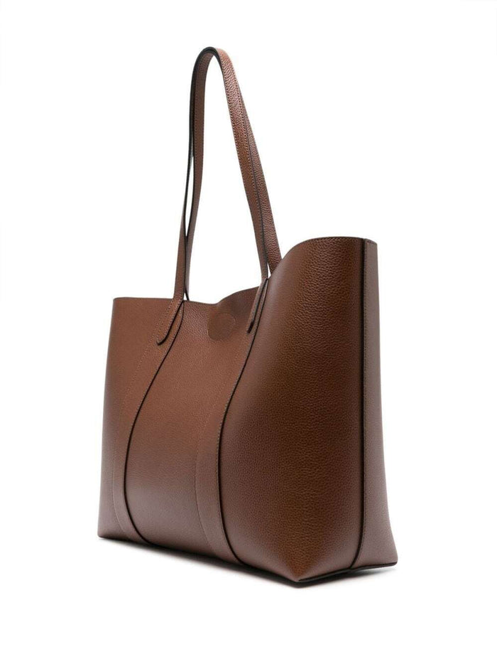 Bayswater Brown Handbag With Turnlock Clore On The Front Leather For O Calf Tote Bags