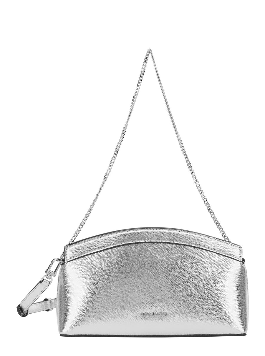 Shoulder Bag Athena Metallic Leather Cow