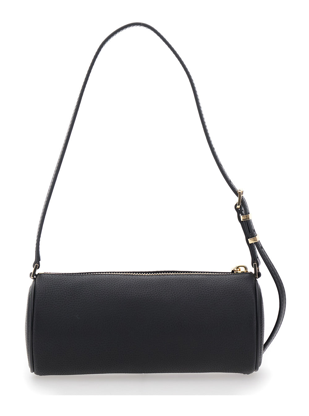 Shoulder Bag IZZY Sm Barrel Pouchette with Black Leather Details for Women Cow