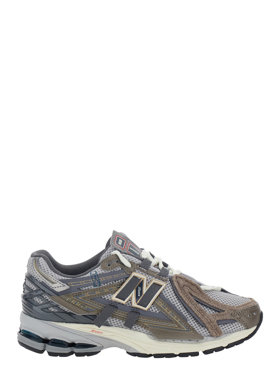 Sneakers 1906a Grey Tech Fabric Synthetic/mesh Trainers