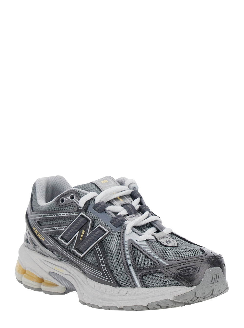 Sneakers 1907 Gray with Rubber Sole in Synthetic for Kids Grey