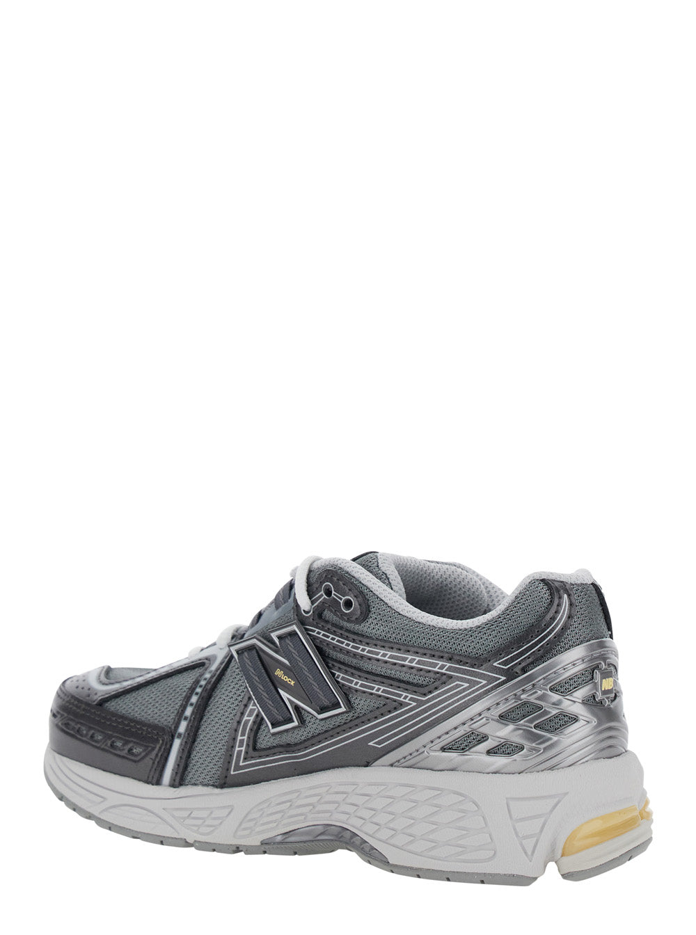 Sneakers 1907 Gray with Rubber Sole in Synthetic for Kids Grey