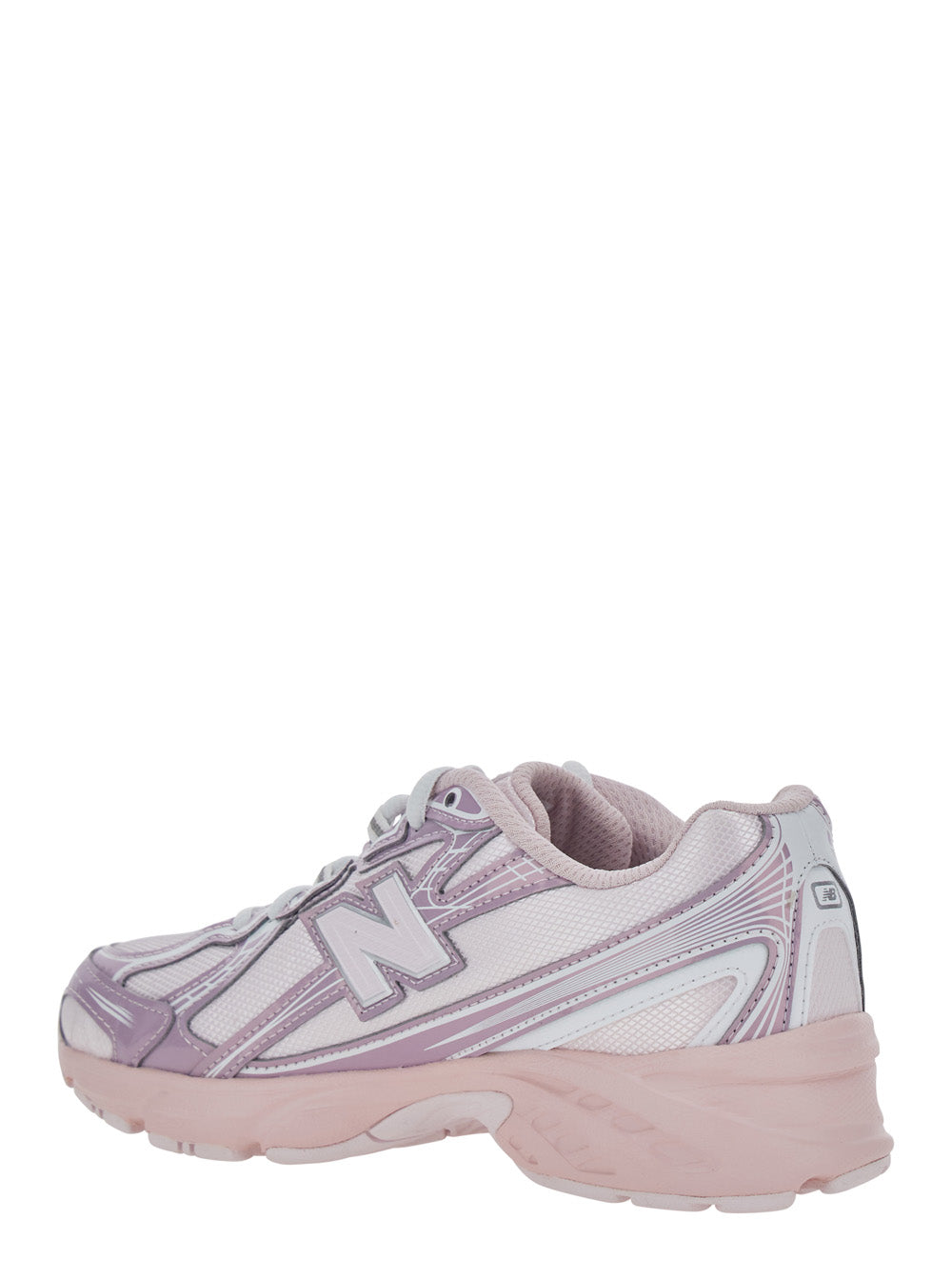 Pink Sneakers 740 With Contrast Details Synthetic For Girls