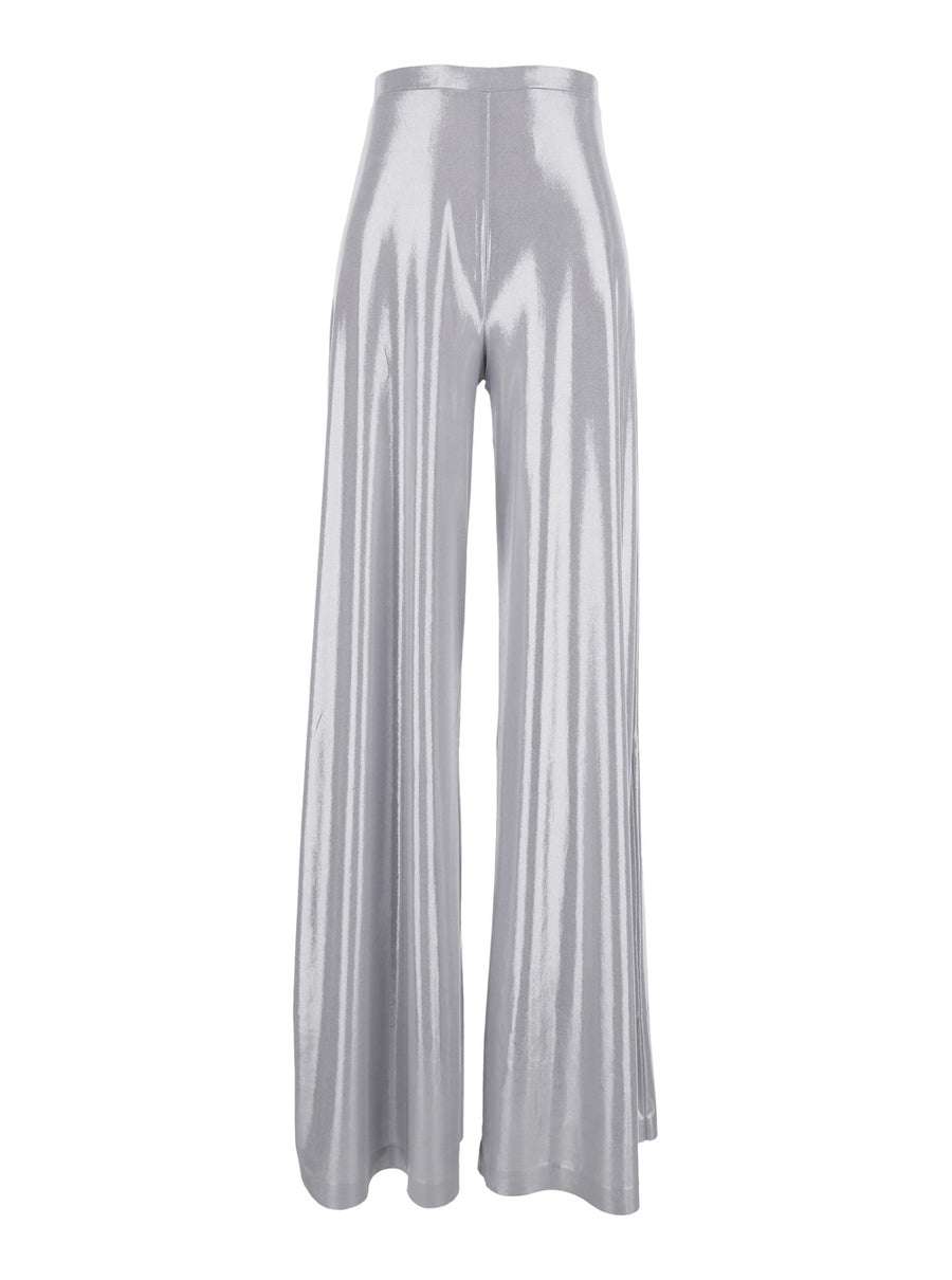 Pants Bias Metallic Trousers