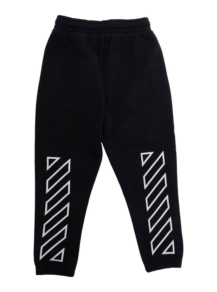 BOOKISH DIAG SWEATPANT Black Cotton Men Trousers