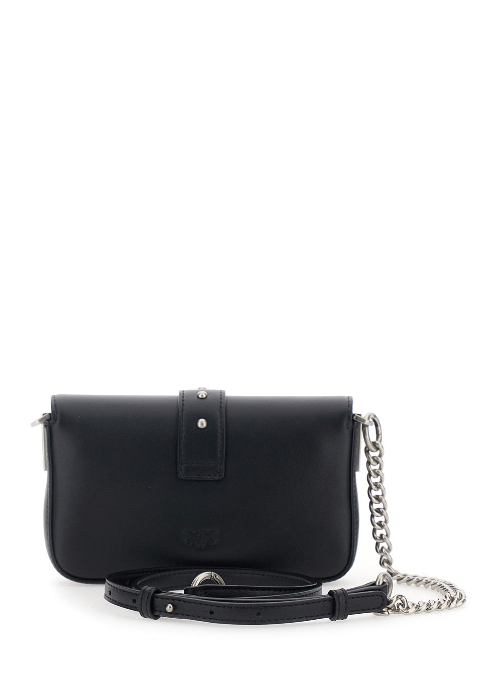 Shoulder Bag Love One Slouchy Baby Black Leather For Women