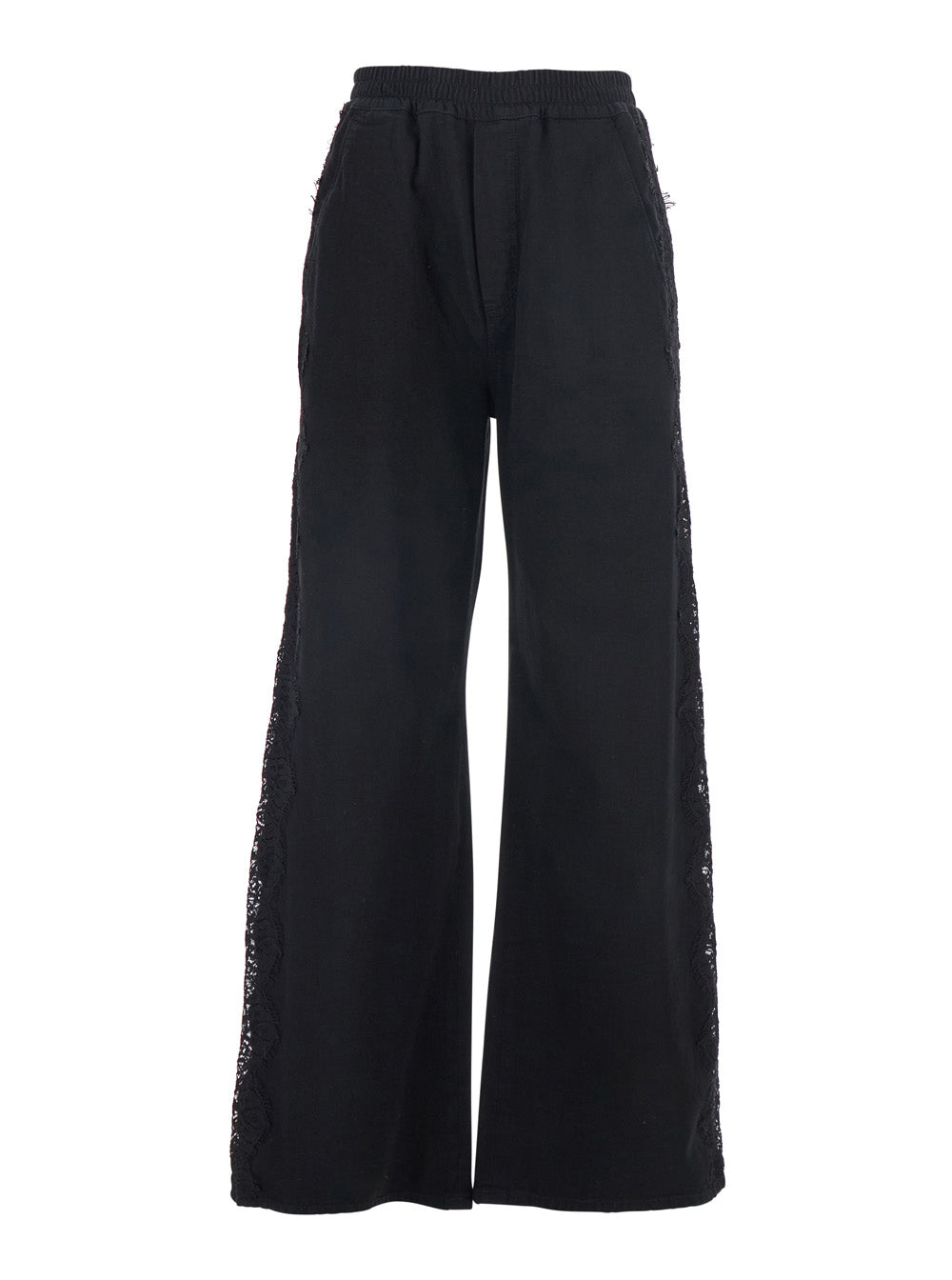 PALCO PANTALONE LIGHT BLK - Elegant pants with versatile design Cotton Women Black Trousers