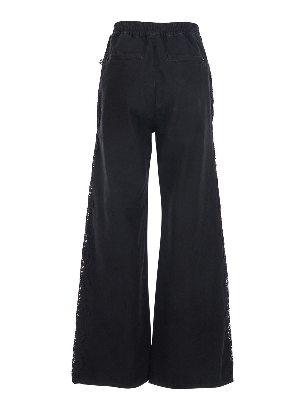 PALCO PANTALONE LIGHT BLK - Elegant pants with versatile design Cotton Women Black Trousers