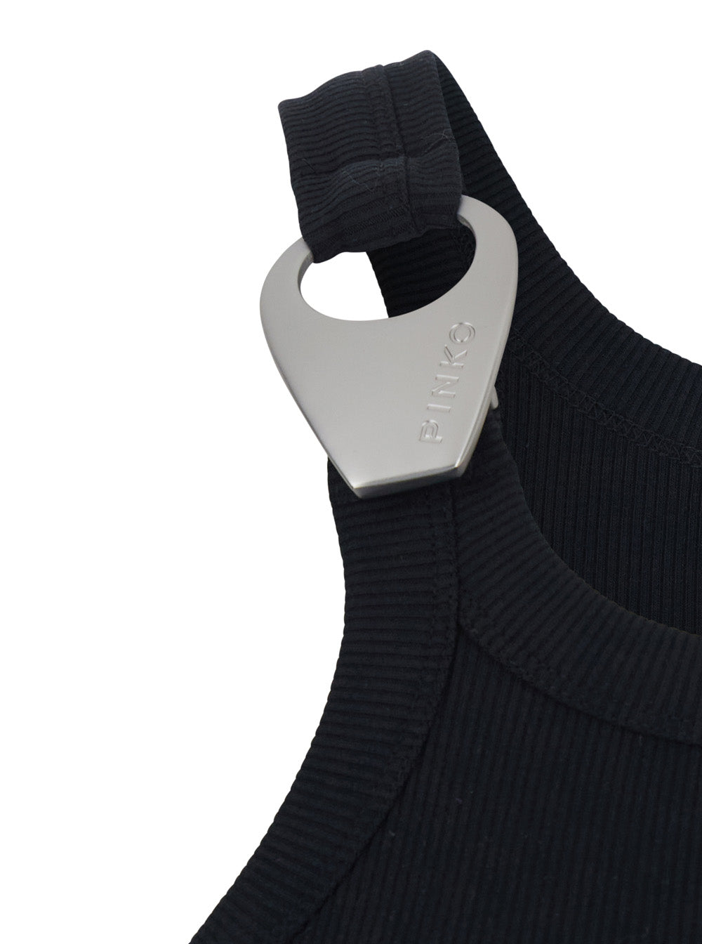 Cassis Canotta Costina Tank Design Black Cotton Women Tops