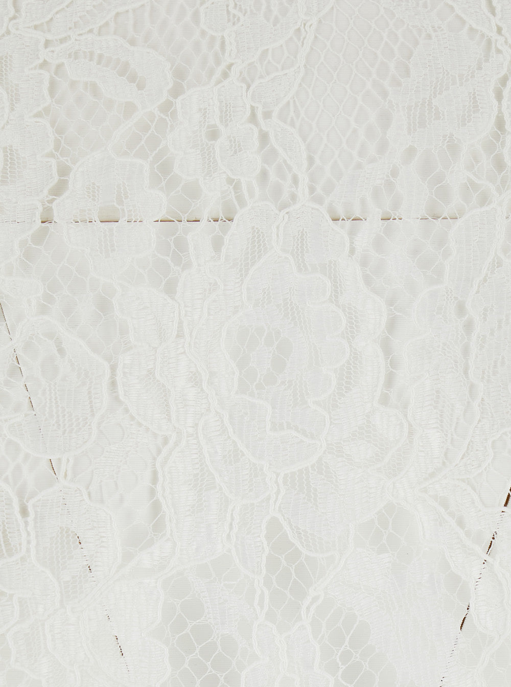 Damigiana Lace Top With Details And V-Neck White Women Tops