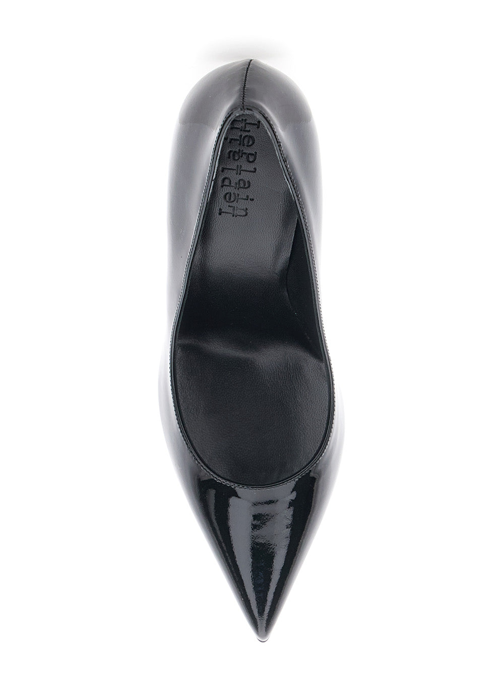 Pumps With 90mm Heel Black Patent Heels