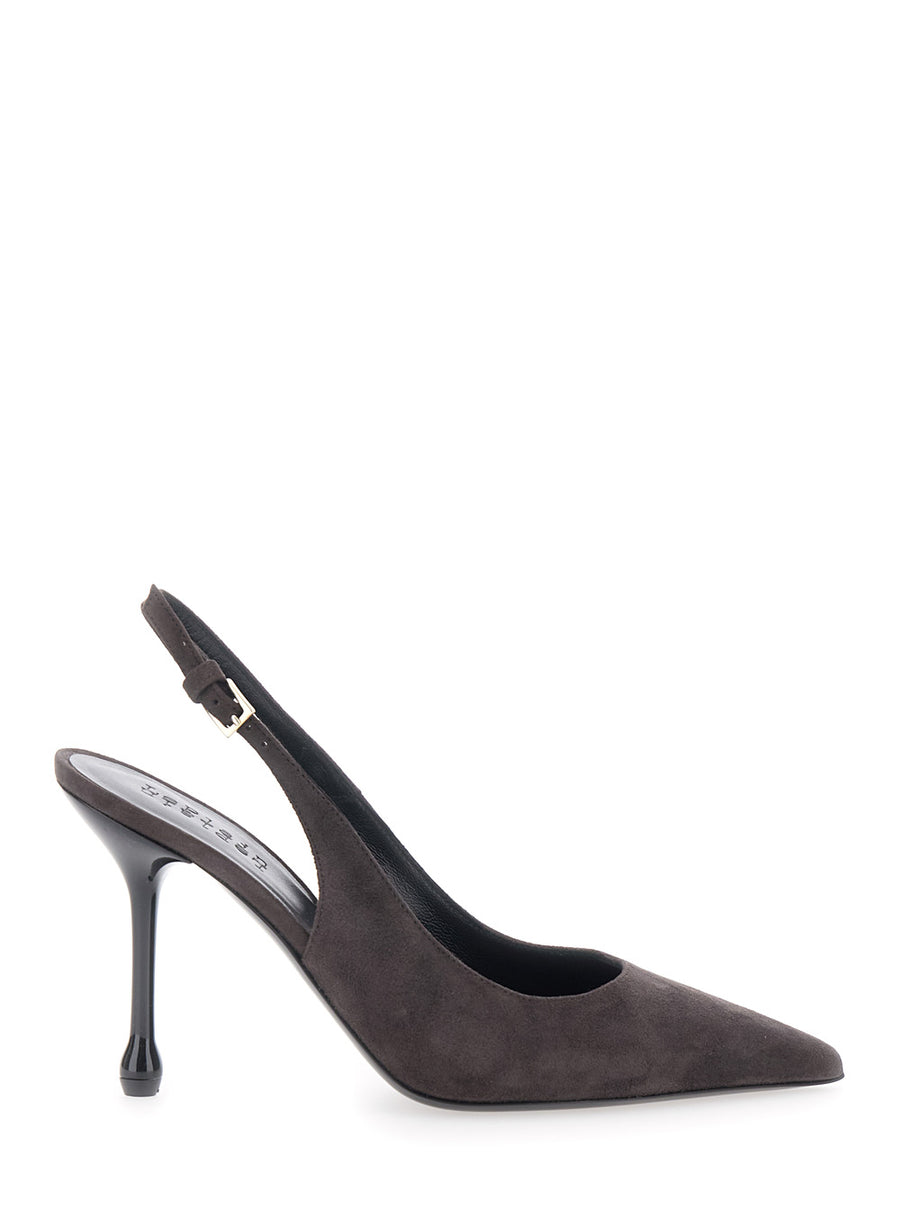 Pumps Suede Brown