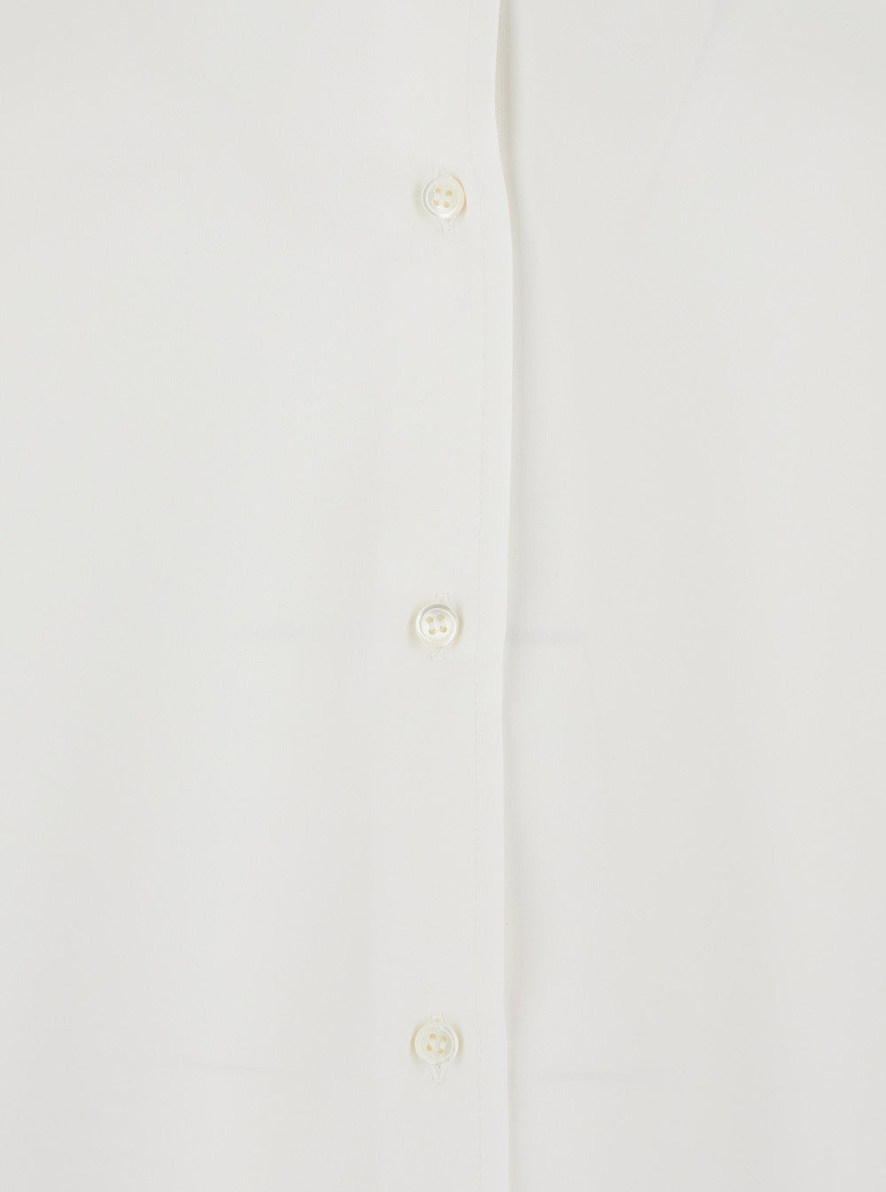 CADY OVEESIZE SHIRT - Classic Collar Long Sleeve in White Tech Fabric for Women And Blouses