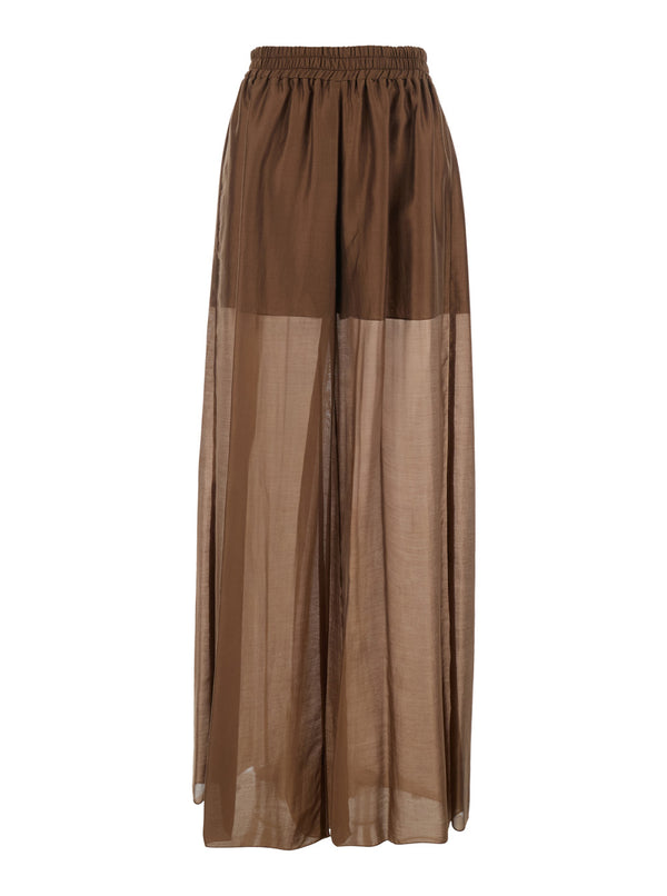 Trousers, Brown, Tech Fabric