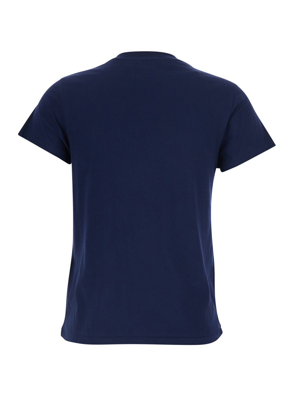 KNIT-T-SHIRT Blu Cotton Tshirts And Polo Shirts