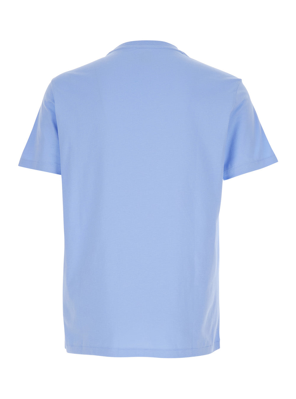 SSCNCLS-SHORT SLEEVE-T-SHIRT Light Blue Cotton Tshirts And Polo Shirts