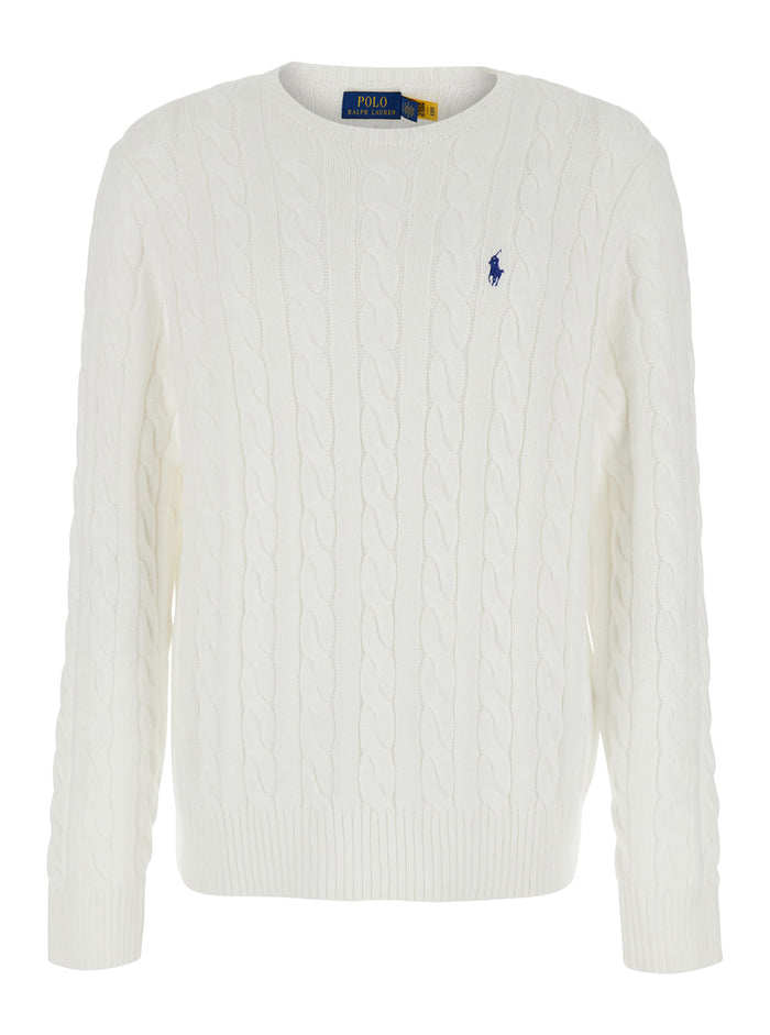 TRECCIA IN COTONE White Cotton Jersey