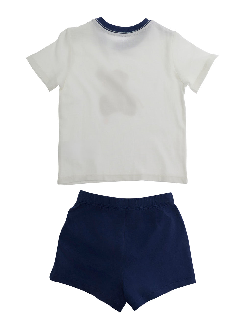 KNIT-SHORT SET-OUTFIT SET White Cotton Suits